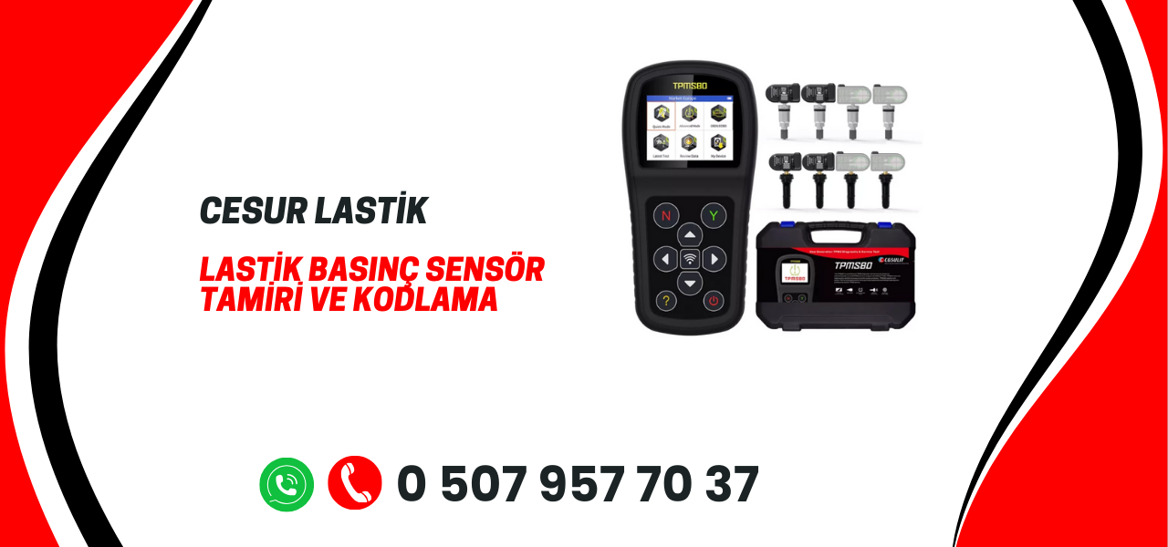 Lastik Basınç Sensör Tamir ve Kodlama